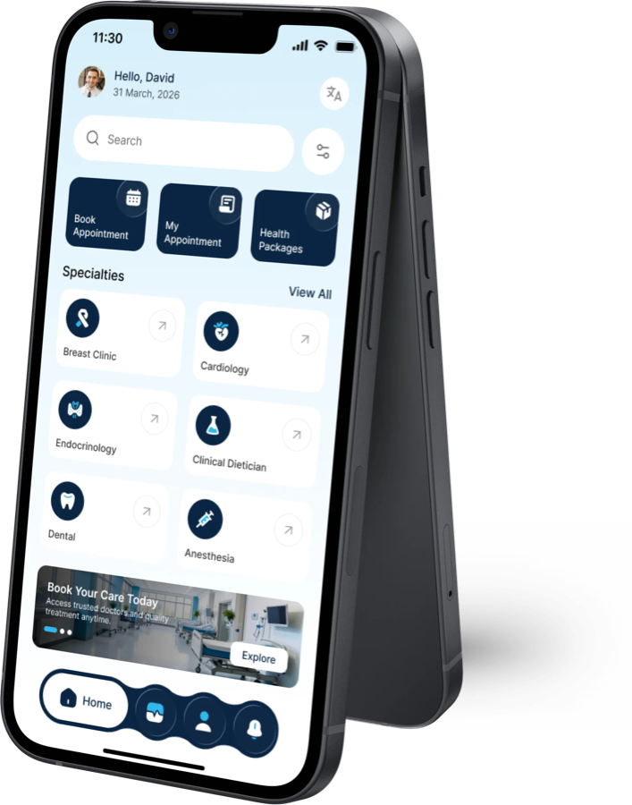The KCH Jeddah app